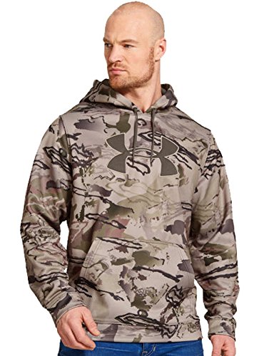 Under Armour Big Logo Camo Fleece Hooded Sweatshirt, REAPER CAMO, M