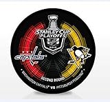 2016 STANLEY CUP PLAYOFFS PUCK HOCKEY NHL PITTSBURGH PENGUINS WASHINGTON CAPITALS