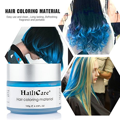 Hailicare Blue Hair Wax 4 23 Oz Professional Hair Pomades