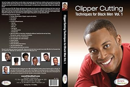 Amazon Com Clipper Cutting Techniques For Black Men Vol 1 Mr