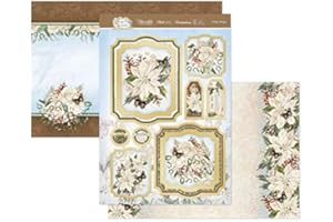 Hunkydory Crafts Forever Florals Heavenly Winter Days Luxury Topper Set Winter Wishes FFWINT904