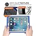 iPad Pro 12.9 Case, MoKo Silicone + Black Hard Polycarbonate Protector with Foldable Stand Cover Case for Apple iPad Pro 12.9 Inch 2015 Release Tablet (NOT FIT iPad Pro 12.9 2017 Version), BLUE