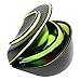 Exalt Paintball Lens Case - Univeral Paintball Spare Lense Protective Case - Carbon Case Series (Black Carbon/Lime Microfiber, V1)