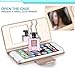 FYY Leather Case with Mirror for iPhone SE Case 2022 (3rd Gen)/iPhone SE Case 2020 (2nd Gen)/iPhone 7 Case/iPhone 8 Case 4.7