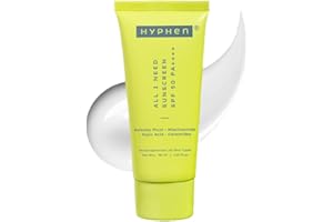 Hyphen All I Need Sunscreen SPF50 PA++++ | Brightens with Niacinamide, Kojic Acid, Vit C Rich Kakadu Plum | Hydrating Winter 