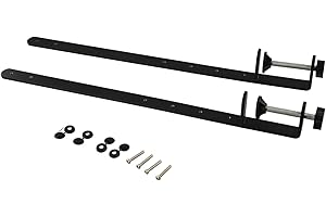 2 Pack Adjustable Desk Clamp Pegboard Desk Organizer Nailless Fixing Clamp Heavy Duty Metal Desktop Mounting Bracket for Work