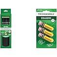 Ticonderoga Pencils (24 Count) & Erasers (3-Pack)