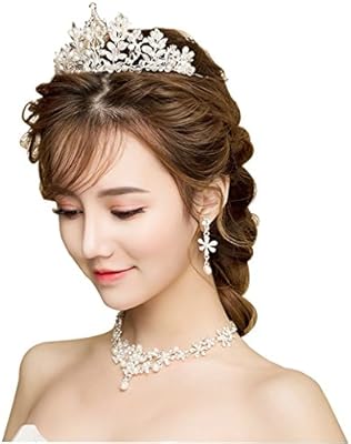 Amazon Com Huaaag Bridal Rhinestone Crown New Wedding Dress