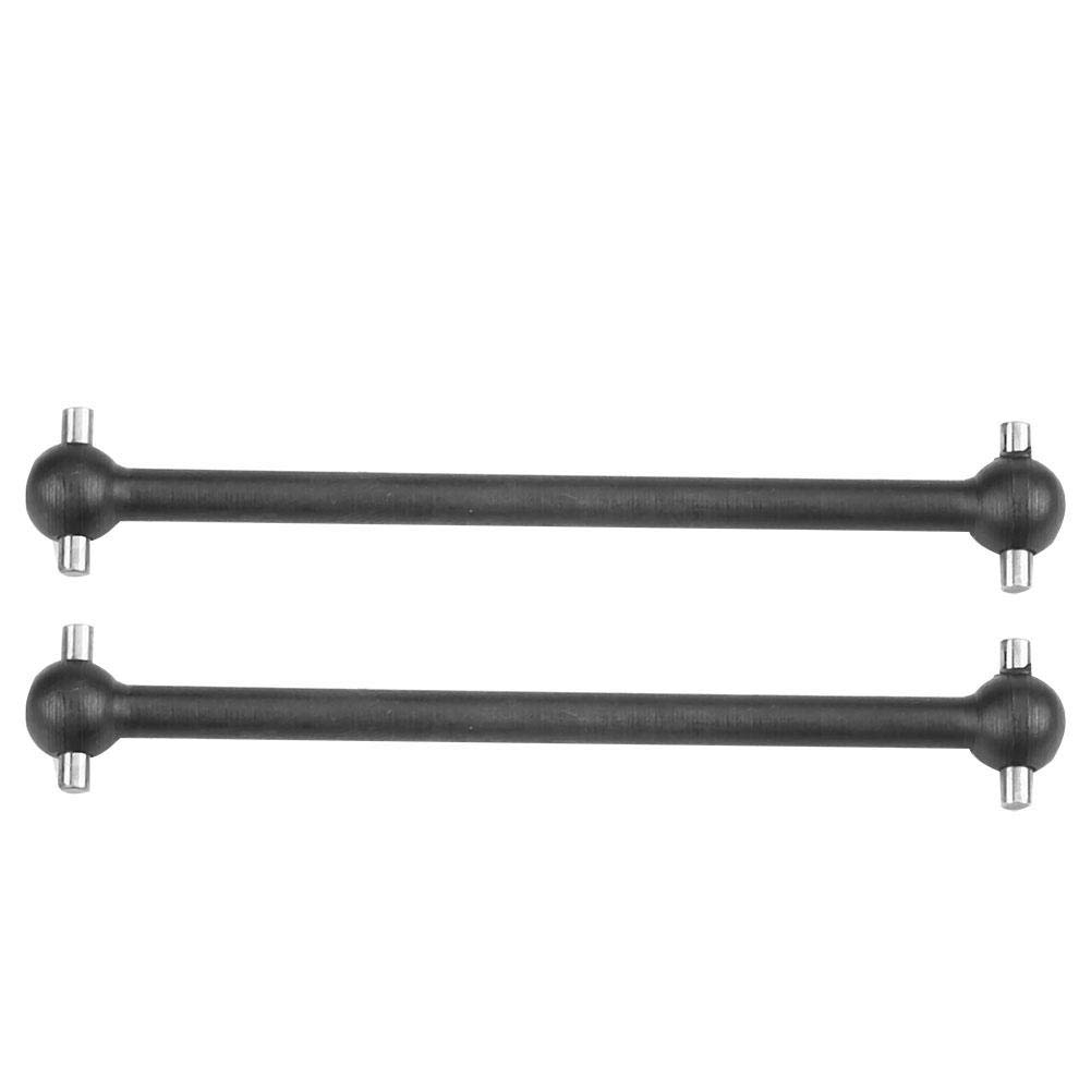 1/10 Scale Metal Dog Bone Drive Shaft Remote Control Vehicle Spare Part Fit for HIMOTO Model Cars Accessory(Black)