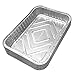 20 Pack Grease Drip Pan Liners | Compatible with Weber 6415, Genesis, Genesis II LX 200 300, Pulse, Q, Traveler, Spirit Gas Grills | Disposable Aluminum BBQ Drip Tray Replacement | 7.5 x 5 x 1.4 Inch