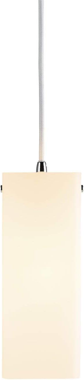 SLV QUADRASS Pendant Light/Living Room lamp, Interior Lighting, Dining Room Drop Light, LED, Ceiling Light / E27 40W Chrome - Image 3