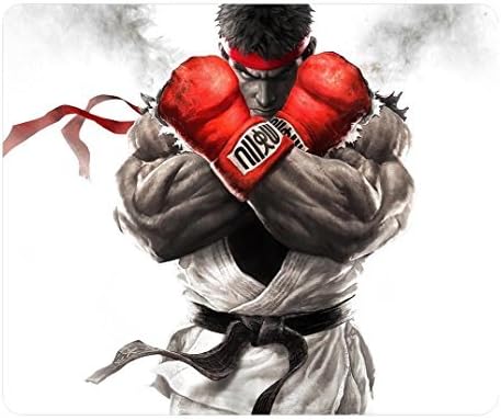 General Water-Resistant Personalized Rectangle Non-Slip Mousepad Street Fighter V Gaming Pad Oblong Soft Gaming Mouse Pads