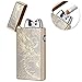 Kivors USB Rechargeable Windproof Flameless Electronic Double Pulse Arc Cigarette Lighter Belief Chinese Dragon Lighter