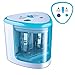 MROCO Pencil Sharpener Battery Operated Electric Pencil Sharpener Colored Pencils Sharpener automatic pencil cutter for kids, adults, artists, or sharpeners for pencils, office pencil sharpener (Blue)