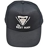 Black Hat for The Groom Best Man or Groomsmen (Best Man)