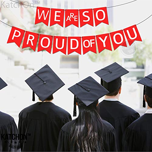 We are so Proud of You Graduation Banner - Assembled - Graduation Party Supplies 2019, Graduation De - coolthings.us