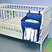 Diaper Organizer Car and Nursery Hanging Organizer Diaper Caddy Nursery Storage for Pack n Play or Cribs Newborn Necessities by Olga Baby