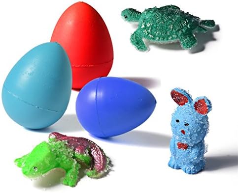 Hatching Eggs, TOWERPRO Novelty Magic Hatching Growing Pet Grow Eggs For Kids Turtle, Rabbit, Lizard(4x6)
