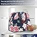BALORAY Lunch Bag for Women Stylish Lunch Tote Bag Insulated Lunch Bag Lunch Box Insulated Lunch Container (G-197S Flower)