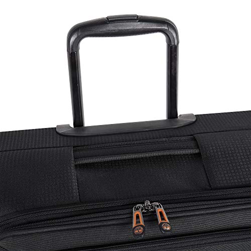 Timberland 3 Piece Hardside Spinner Luggage Suitcase Set, Jet Black