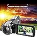 Digital Camcorder Camera,PowerLead PL-301 24MP 1080P Digital Video Camera with 2.7