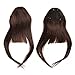 Clip on Bangs Real Human Hairpieces for Beauty Girls