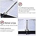 Baseball Card Binder with Sleeves, 540 Card Protectors Holder Book for Baseball Trading Cards, 30 Pcs 9-Pocket Pages, Card Collector Album with Zipper Storage Display Case