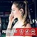 Bluetooth Headphones WRZ S8 Wireless Earbuds Magnetic Mic Sport Running Workout Gym Travelling 10 Hours Playtime Waterproof Earphones for Android iOS Cell Phones Laptops Tablets (Blue)