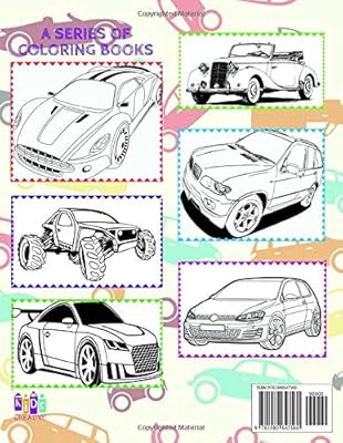 Crazy Cars Coloring Book Simple Coloring Book For Children 5 9 Years Old With Beautiful Cars Crazy Cars Coloring Book Erickson Emily Amazon Com Au Books