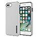 Incipio DualPro iPhone 8 Plus & iPhone 7/6/6s Plus Case with Shock-Absorbing Inner Core & Protective Outer Shell for iPhone 8 Plus & iPhone 7/6/6s Plus - Iridescent Silver/Charcoal