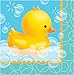 Duck Bubble Bath Rubber Ducky Party Supplies Bundle Pack for 16 guests (Plus Party Planning Checklist by Mikes Super Store)