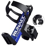 RUNACC Adjustable Bike Bicycle MTB Water Bottle Holder Rack Cage Black