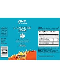GNC Total Lean L-Carnitine - Líquido para té helado con limonada