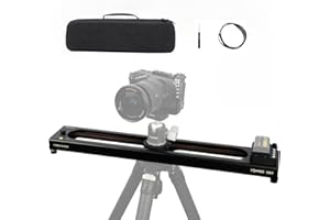 Toprig S60 Motorized Camera Slider by Accsoon Adjustable 24''/60cm 120° Panoramic Shooting Horizontally Camera Slider Support IME Lapse Photography, Compatible with Gopro DSLR Camera