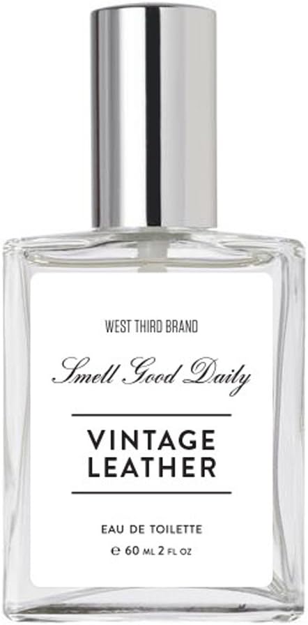 Vintage Leather Eau de Toilette 2oz Perfume by West Third