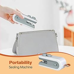 2025 New Mini Bag Sealer with Magnet,Upgrade 2 in 1