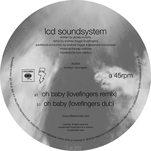 Album Art for oh baby (Lovefingers Remixes) by LCD Soundsystem