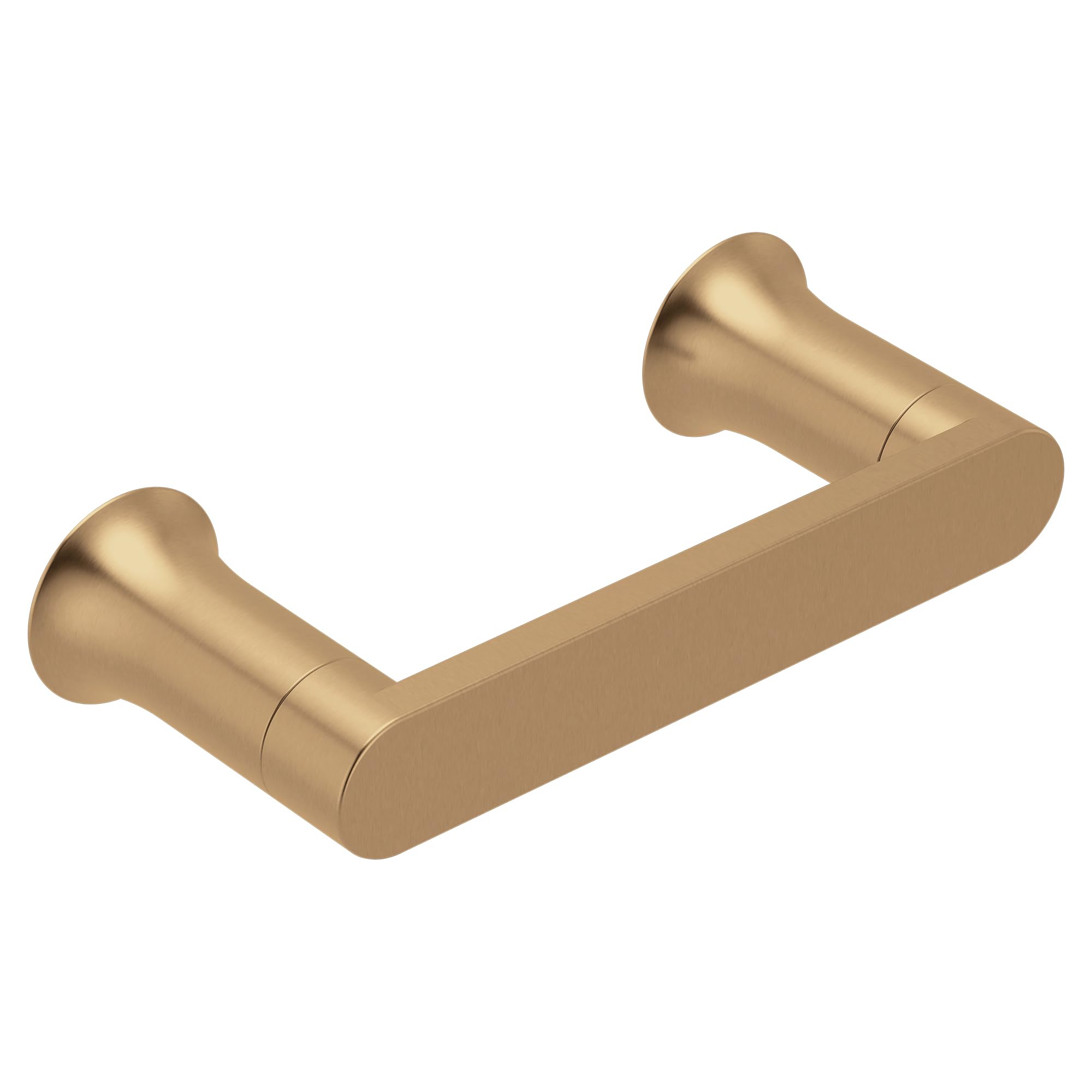Moen Genta LX Bronzed Gold Modern Wall Mount Pivoting Toilet Paper Holder for Bathroom, BH3808BZG Image