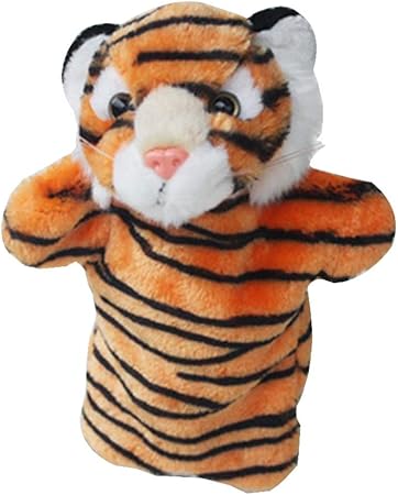 tiger hand puppet