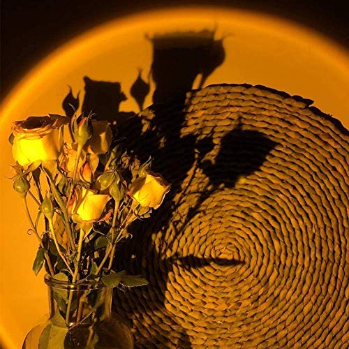 Sunset Lamp ,Sunset Projection Lamp,180 Degree Rotation USB Sunset Night Light,Romantic Visual LED Light for Home Party Living Room Bedroom Decor