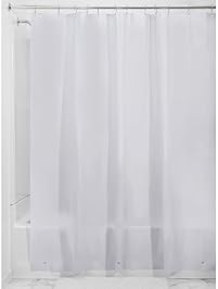 InterDesign PEVA 3 Gauge Shower Curtain Liner - Mold/Mildew Resistant, PVC Free &ndash; Lavender, 72" x 84"