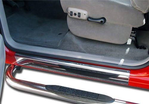 Willmore GMC Sierra Polished Stainless Steel Door Sill Plates - 831345