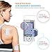 OasisSpace Rechargeable TENS Unit Muscle Stimulator, 10 Modes for Pain Relief & 2 Dual Channel Output,Electronic Pulse Massager