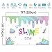 Mehofoto Unicorn Slime Party Backdrop Glitter Slime Birthday Photography Background 7x5ft Vinyl Slime Theme Party Backdrops