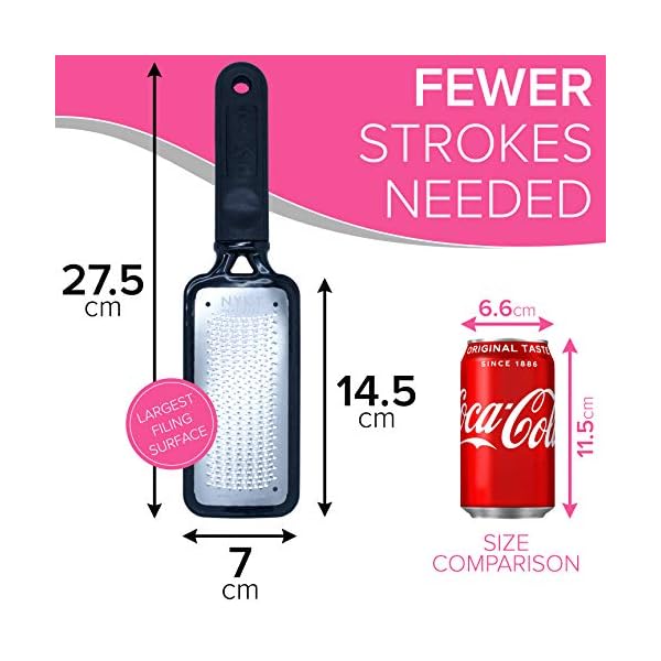 ULTIMATE-Foot-File-Hard-Skin-Remover-BEST-Foot-Files-for-Hard-Skin-Feet-Hard-Skin-Remover-GENUINE-MEGAFILE-Pedicure-Callus-Remover-Rasp-Heel-Peel-Egg-Foot-Scrubber-Pumice-Stone-for-Feet-Ped-Pedi Ultimate Pedicure Foot File Foot Scraper Hard Skin Remover Foot Files for Hard Skin (Large) NYK1 MEGAFILE Dead Skin…