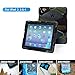 Ipad 2/3/4 Case, Kidspr Ipad CaseNewHot Super Protect [Shockproof] [Rainproof] [Sandproof] with Built-in Screen Protector for Apple Ipad 2/3/4 (Camouflage Black)