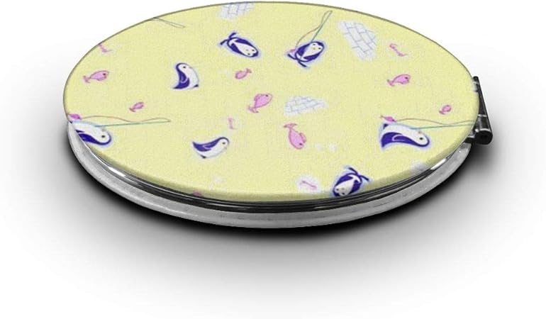 Amazon 化粧鏡 かわいいペンギン 両面化粧鏡 コンパクトミラー 手鏡角度調整 折り畳み 丸型 おしゃれ ハンド 携帯ミラー 旅行ミラー 女優ミラー 持ち運び便利 ビューティー 通販