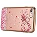 iPhone 8 Case,iPhone 7 Case, LONTECT Floral Flower Clear Design Pattern Printing Soft TPU Gel Slim Back Protective Case Scratch Resistant for Apple iPhone 8/iPhone 7