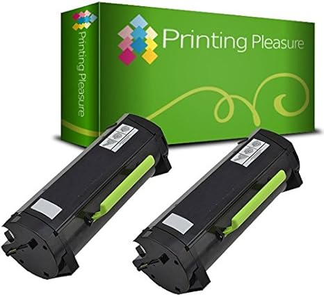 2 Compatible Toner Cartridges for Lexmark MS310D MS310DN MS312DN ...