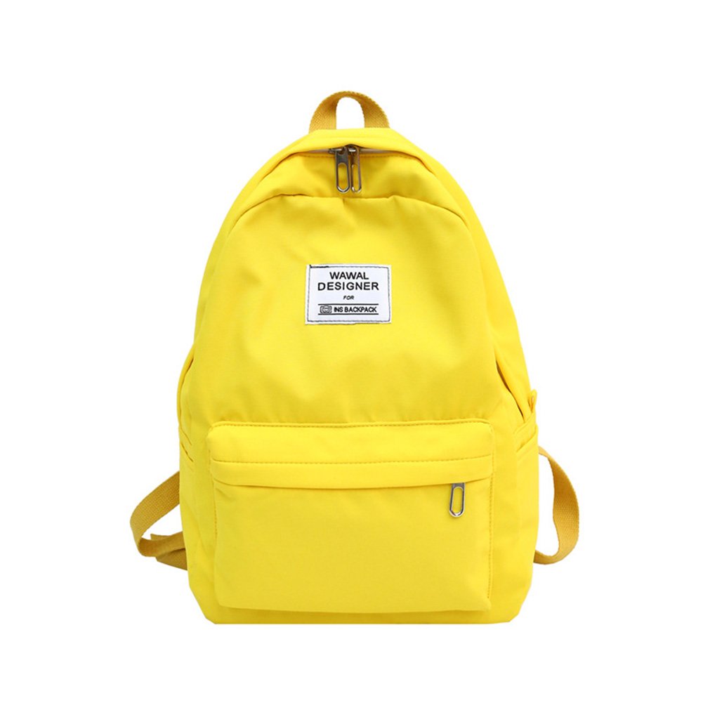 school bag yellow